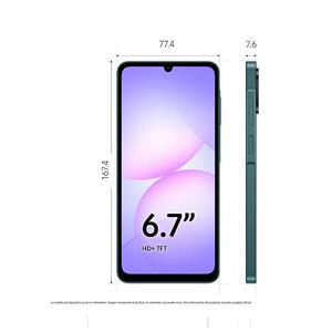 CELULAR SAMSUNG A07 4 GB RAM 128 GB MEMORIA INTERNA LIBERADO VERDE