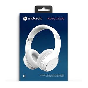 AURICULARES MOTOROLA 32170 XT220 HEADPHONES VINCHA INALAMBRICOS BLUETOOTH TURBO BLANCO