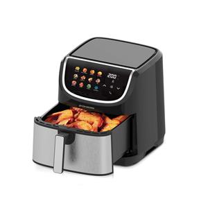 FREIDORA KEN BROWN KBAF9000 DIGITAL 9 LTS TACTIL 1800 WTS NEGRO ACERO INOX