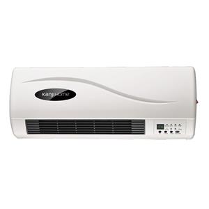 CALOVENTOR SPLIT KANJI KJH-CH102 2000 WTS VENTILACION Y CALOR CON CONTROL BLANCO