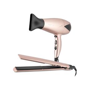COMBO SECADOR Y PLANCHITA DAEWOO DSET DUO 200 2100 WTS Y 41 WTS DIFUSOR 2 EN 1 BEAUTY