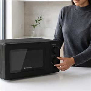 MICROONDAS DAIHATSU D-MW1/20MB 20 LITROS CONTROL MECANICO NEGRO