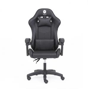SILLON GAMER KANJI KJ-395 BK ERGONOMICO RECLINABLE 135 GRADOS NEGRO
