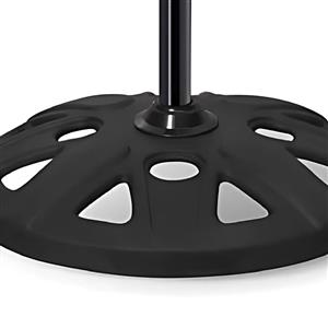 VENTILADOR DE PIE KEN BROWN CR-20 20 PULGADAS 100W 5 ASPAS BASE REDONDA NEGRO