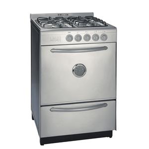 COCINA DOMEC 61811 CXGP 56 CM. AC /INOX PUERTA CIEGA
