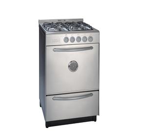 COCINA DOMEC 61811 CXGP 56 CM. AC /INOX PUERTA CIEGA