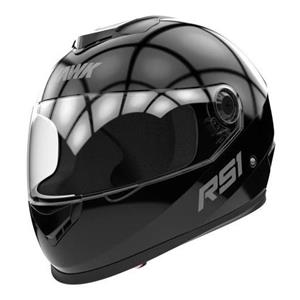 CASCO HAWK RS1 NEGRO BRILLANTE TALLE L
