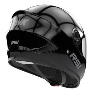 CASCO HAWK RS1 NEGRO BRILLANTE TALLE L