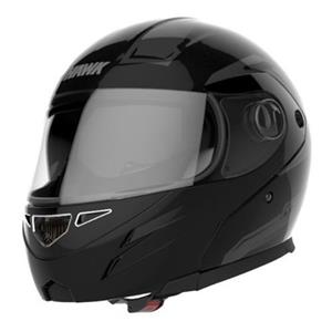 CASCO HAWK VECTOR NEGRO BRILLANTE TALLE XL
