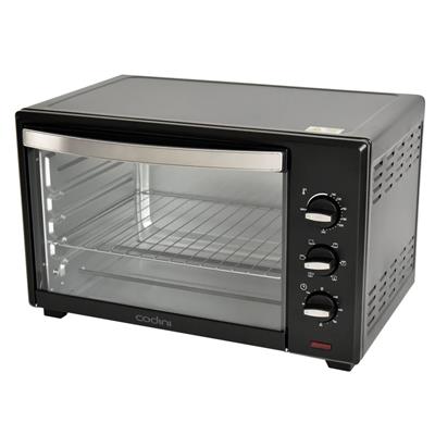 HORNO ELECTRICO CODINI 46CL 2000 WTS 33 LITROS CONVECTOR TIMER NEGRO ...