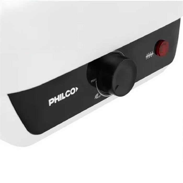 TERMOTANQUE PHILCO PHTS100BM ELECTRICO 91 LTS COLGAR INFERIOR - Dacar Hogar
